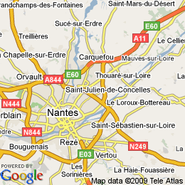 plan France Sainte-luce-sur-loire