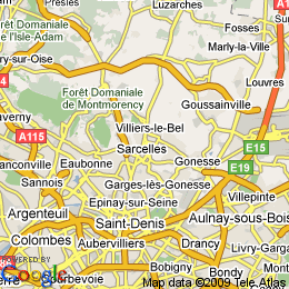 plan France Sarcelles
