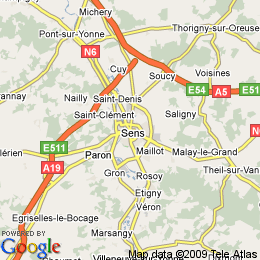 plan France Sens