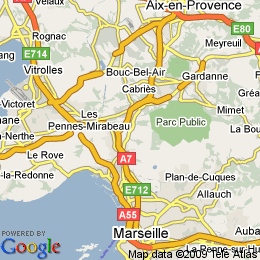 plan France Septèmes-les-vallons