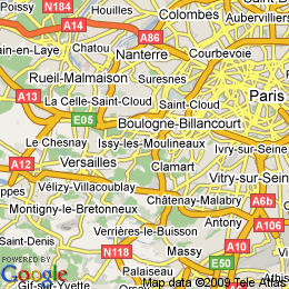 plan France Sèvres
