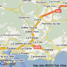 plan France Solliès-pont