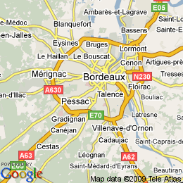 plan France Talence
