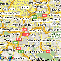plan France Thiais