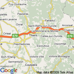 plan France Thiers