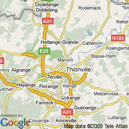 plan France Thionville