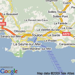 plan France Toulon