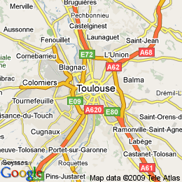 plan France Toulouse