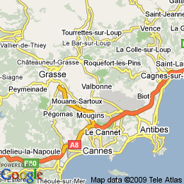 plan France Valbonne
