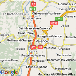 plan France Valence