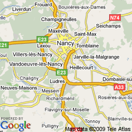 plan France Vandoeuvre-lès-nancy