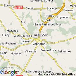 plan France Vendôme