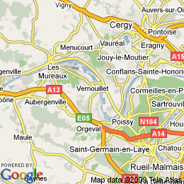 plan France Vernouillet