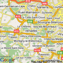 plan France Versailles
