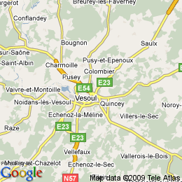 plan France Vesoul