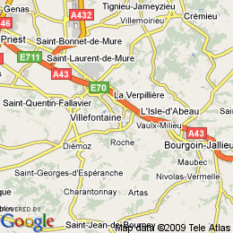 plan France Villefontaine