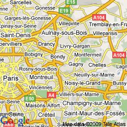 plan France Villemomble