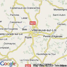 plan France Villeneuve-sur-lot