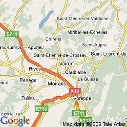 plan France Voiron
