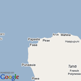 plan French Polynesia Papeete