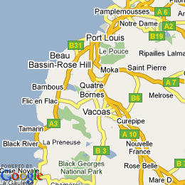 plan Mauritius Quatre Bornes