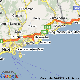 plan Monaco Fontvieille