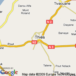 plan Senegal Thiès