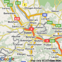 plan Switzerland Basel