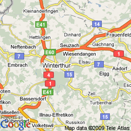 plan Switzerland Winterthur
