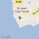 localisation gps Villa Santo Sospir à Saint-Jean-Cap-Ferrat