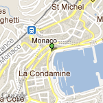 localisation gps Grand prix historique de Monaco 2010