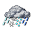 Pluie et neige