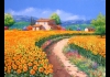 Photo Le chemin des tournesols