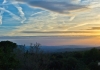 photo Coucher de soleil sur le Lubéron