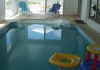 Photo piscine intérieure chauffée, chambres d'hotes ou gite dans village de pêcheurs