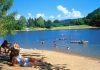 Photo plage lac