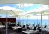 Photo Le Pavillon Beach restaurant de plage de l'hôtel Imperial Garoupe