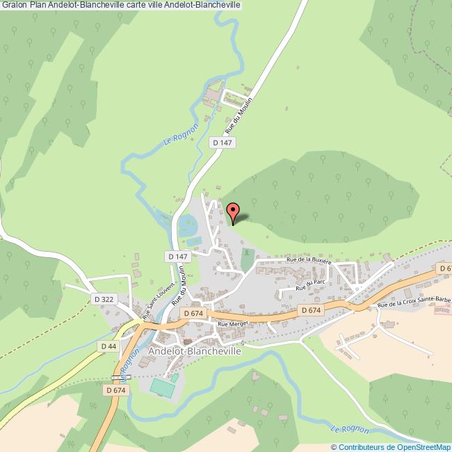 plan Andelot-Blancheville
