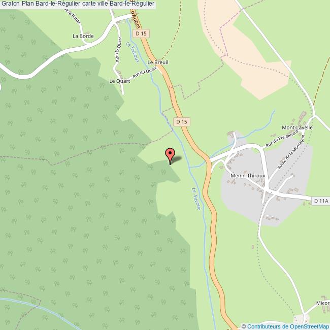 plan Bard-le-Régulier