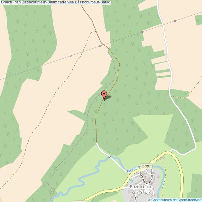 plan Bazincourt-sur-Saulx