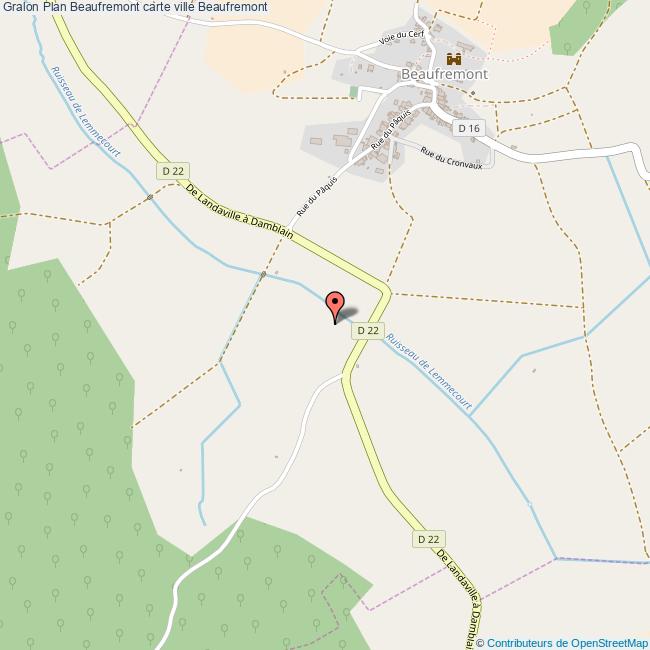 plan Beaufremont