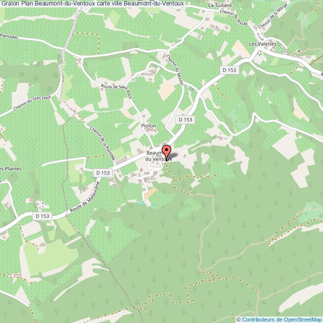 plan Beaumont-du-Ventoux