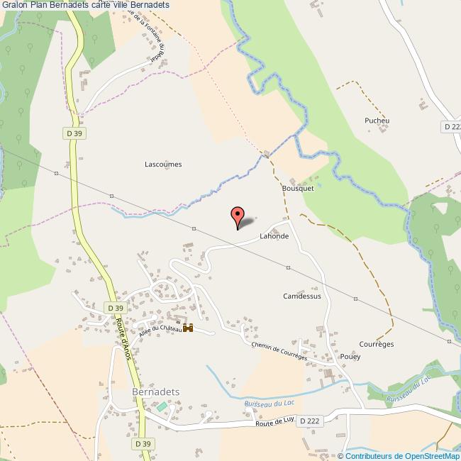 Mairie Bernadets informations commune de Bernadets 64