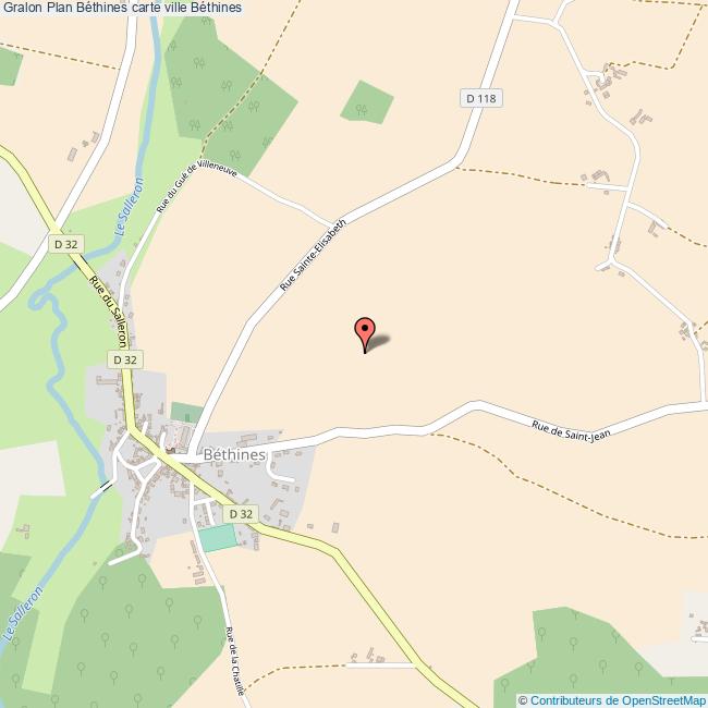 plan Béthines