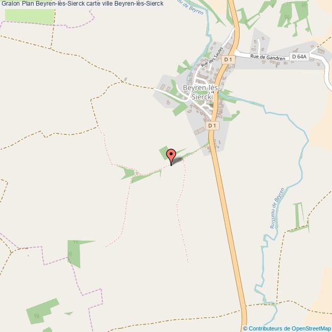 plan Beyren-lès-Sierck