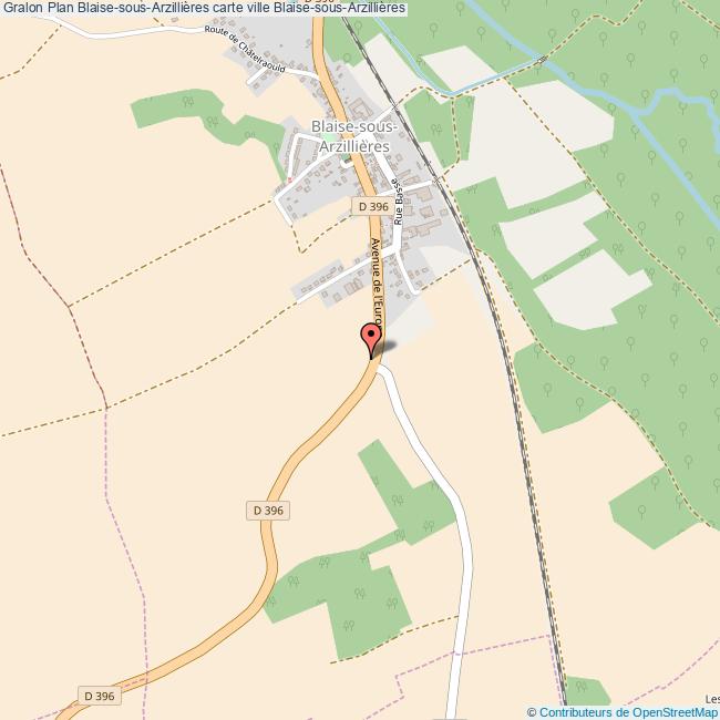 plan Blaise-sous-Arzillières
