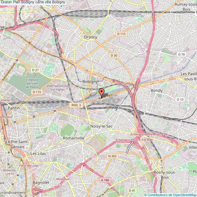 plan de bobigny - Image