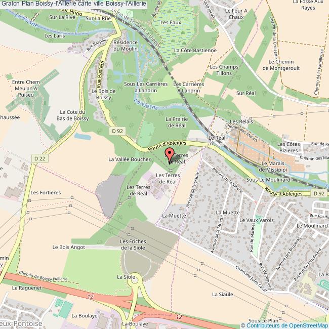 plan Boissy-l'Aillerie