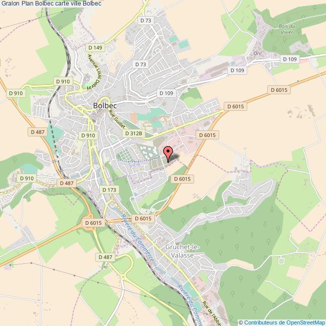 plan ville Bolbec