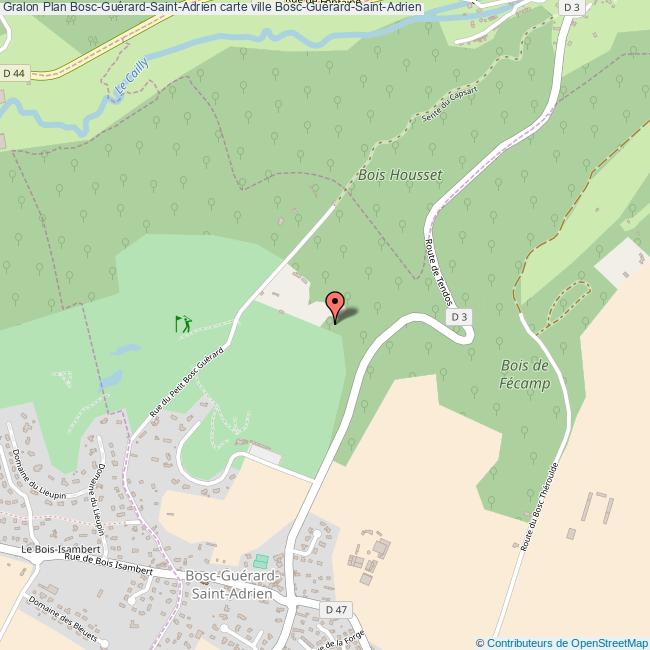plan Bosc-Guérard-Saint-Adrien